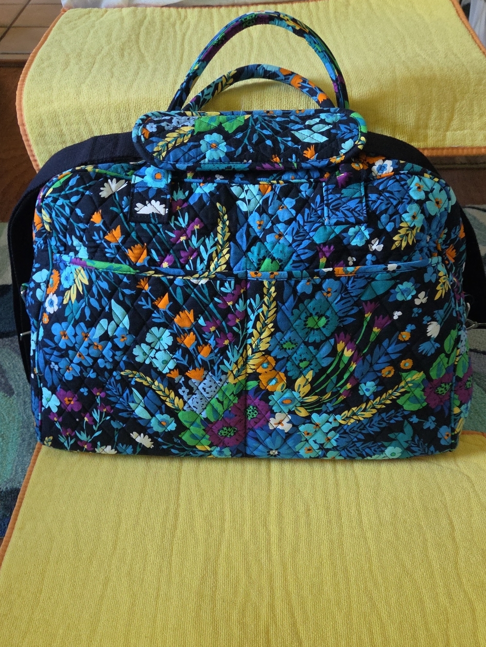 Vera Bradley Midnight Blues Weekender Bag